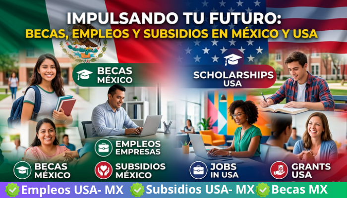 Empleos subsidios y becas